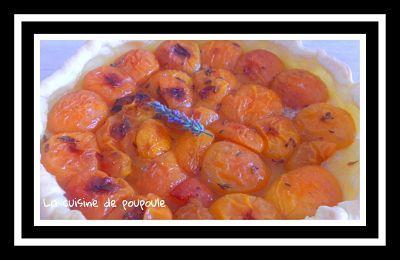 Tarte abricots lavande au thermomix ou sans Tarte abricots lavande au thermomix ou sans