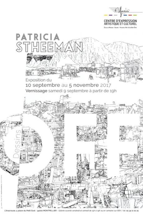 Montpellier – Exposition Patricia Stheeman « Dessins Off » du 9 septembre au 5 novembre Montpellier – Exposition Patricia Stheeman « Dessins Off » du 9 septembre au 5 novembre