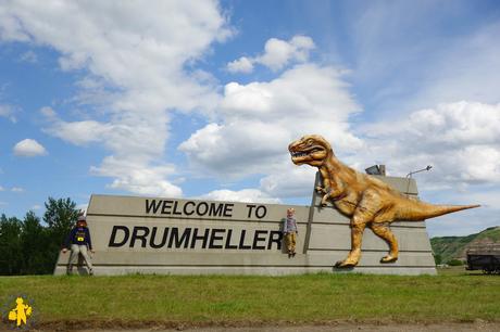 Dinosaure Trail en famille – Drumheller et les Badlands