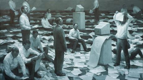 Peter Martensen ravages et histoire peter martensen, maison du danemark, peinture, surrealism, exposition, artiste peintre, ravage