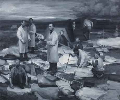Peter Martensen ravages et histoire peter martensen, maison du danemark, peinture, surrealism, exposition, artiste peintre, ravage