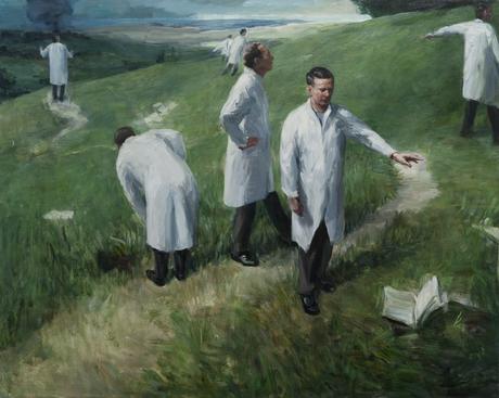 © Peter Martensen. peter martensen, maison du danemark, peinture, surrealism, exposition, artiste peintre, ravage