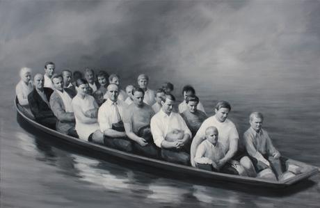 © Peter Martensen. peter martensen, maison du danemark, peinture, surrealism, exposition, artiste peintre, ravage