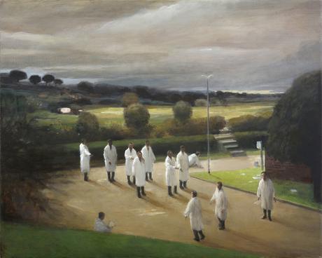 © Peter Martensen. peter martensen, maison du danemark, peinture, surrealism, exposition, artiste peintre, ravage