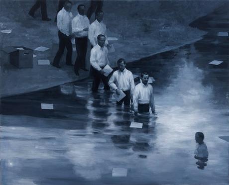 © Peter Martensen. peter martensen, maison du danemark, peinture, surrealism, exposition, artiste peintre, ravage