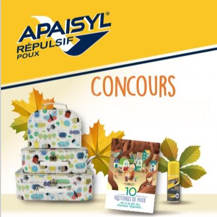 Pour une rentrée sans Poux #RentréeApaisyl #concours Pour une rentrée sans Poux #RentréeApaisyl #concours