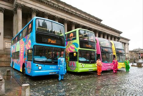 De jolis bus à Liverpool #Liverpool #TheBeatles #Unesco