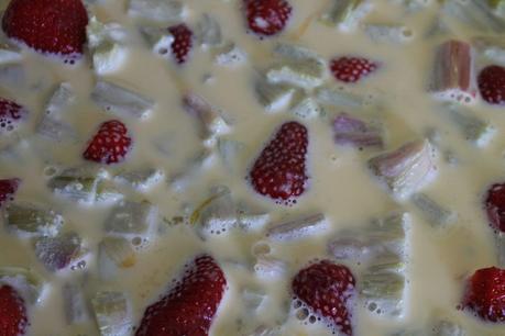 Tarte rhubarbe et fraises tarte rhubarbe fraises