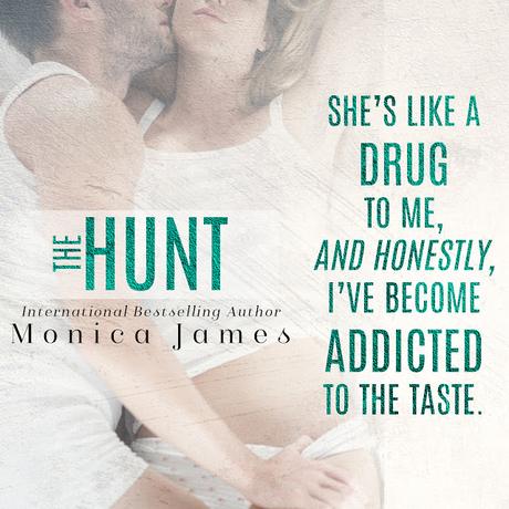 Cover Reveal : Découvrez la couverture de The Hunt , le prochain roman de Monica James Cover Reveal : Découvrez la couverture de The Hunt , le prochain roman de Monica James