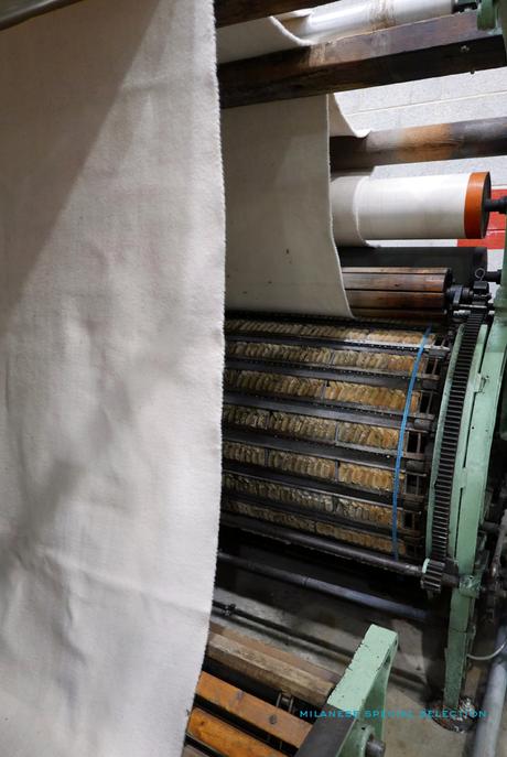 L'atelier en Angleterre où sont réalisées nos précieuses écharpes en cachemire / cashmere factory