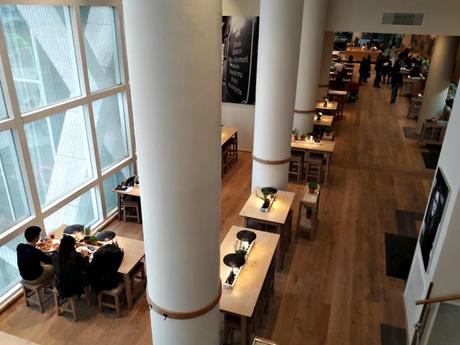 Restaurants du centre commercial Les 4 Temps Restaurant centre commercial les 4 Temps Vapiano HD Diner L’atelier-artisan crêpier bistro l’atelier food burger pizza pâtes brunch crêpes Paris La Défense