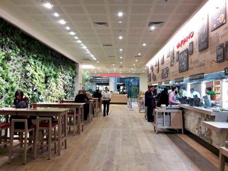 Restaurants du centre commercial Les 4 Temps Restaurant centre commercial les 4 Temps Vapiano HD Diner L’atelier-artisan crêpier bistro l’atelier food burger pizza pâtes brunch crêpes Paris La Défense