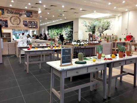 Restaurants du centre commercial Les 4 Temps Restaurant centre commercial les 4 Temps Vapiano HD Diner L’atelier-artisan crêpier bistro l’atelier food burger pizza pâtes brunch crêpes Paris La Défense