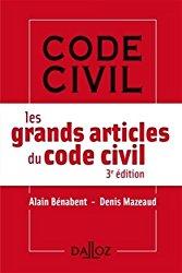 Les grands articles du code civil et la réforme du droit des contrats