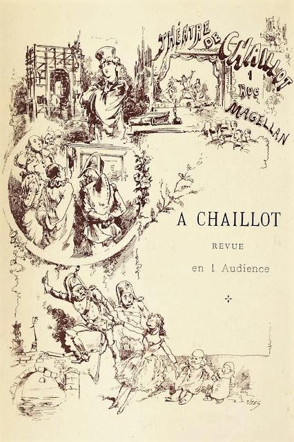 Curiosité: le Roi Louis II de Bavière comme personnage d'une revue parisienne en 1885