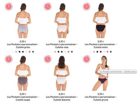 La petite culotte de Dim se personnalise La petite culotte de Dim se personnalise