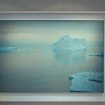 gerhard richter,eisberg,iceberg,painting,hyperrealism,romantism,sotheby's,london,2017,auction