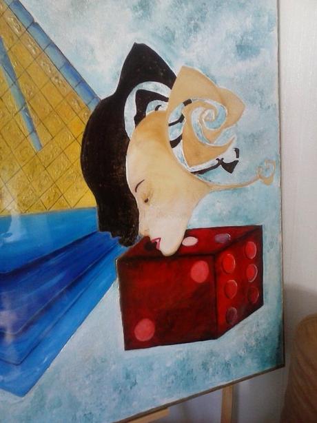 hasard Culturel terminé et présenté à TOULOUSE HASARD CULTUREL (130*100)- AURORE- 2016