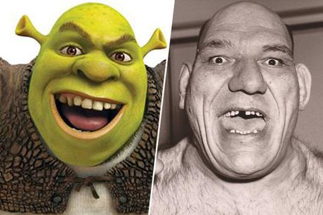 Shrek, inspiré par Maurice Tillet