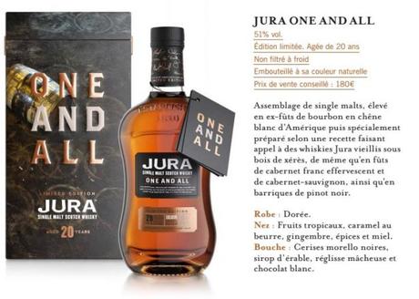 Whisky Jura One And All rend hommage aux habitants de l’île.