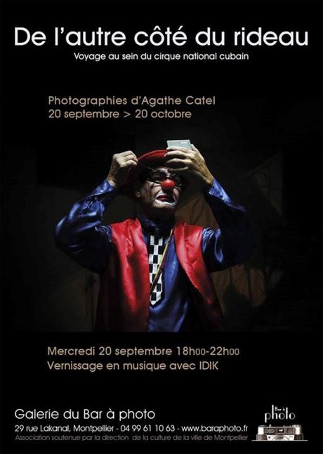 Montpellier – Vernissage de l’exposition Agathe Catel «De l’autre côté du rideau» le 20 septembre