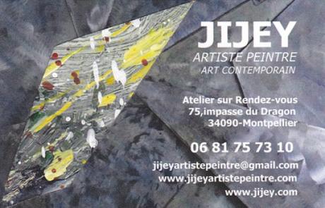 MONTPELLIER – Rencontre avec JIJEY artiste peintre – septembre 2017