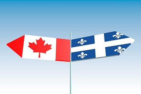 Carte postale du Québec- de Québec à Toronto-