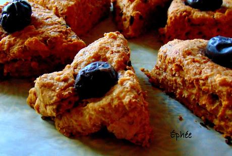 Scones au pesto d'olives Scones au pesto d'olives