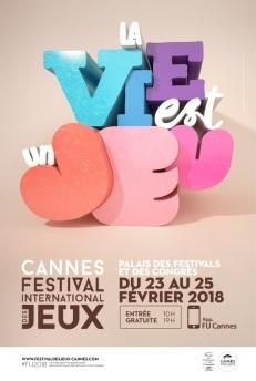 #Evenement : Festival International des Jeux à #Cannes - 23 au 25 février 2018 !