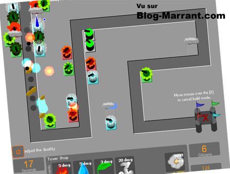 Jeu flash : Défendez le fort ! tower defense