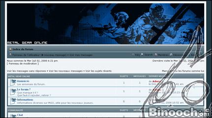 Une communauté Metal Gear Online