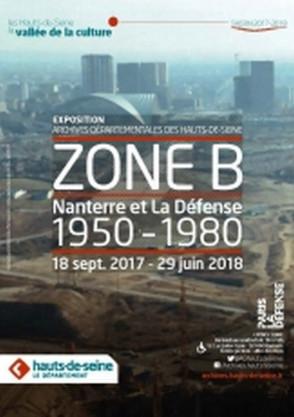 Zone B : Nanterre et la Défense (1950-1980), exposition