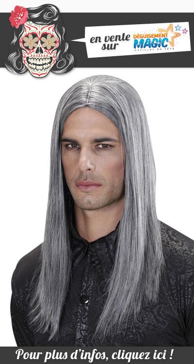 perruque-halloween-homme-lisse perruque-halloween-homme-lisse