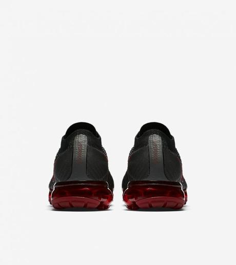 Nike Air Vapormax Black University Red : Release Reminder Nike Air Vapormax Black University Red