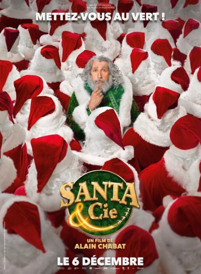 L’affiche de Santa et Cie, la nouvelle comédie d’Alain Chabat