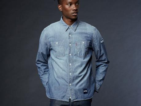 Peut-on se permettre le denim aux couleurs de son équipe préférée? levis-nfl-vintage-chambray-shirt