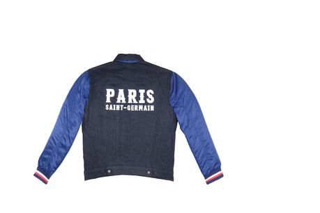 Peut-on se permettre le denim aux couleurs de son équipe préférée? blouson-levis-psg-dos