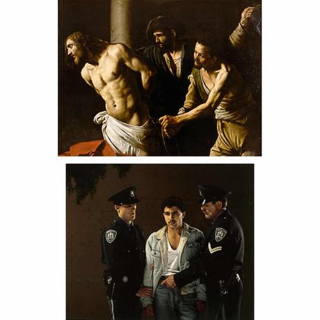 Jeff Wall la photographie mise en scène caravage,-flagellation,-christ,-jeff-wall,-the-arrest,-photography
