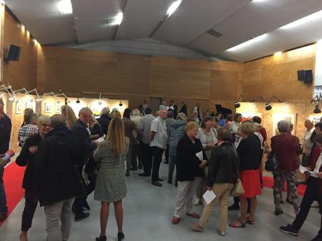 Mardi c’était le vernissage de » Pour toi l’aquarelle « Mardi c’était le vernissage de » Pour toi l’aquarelle «