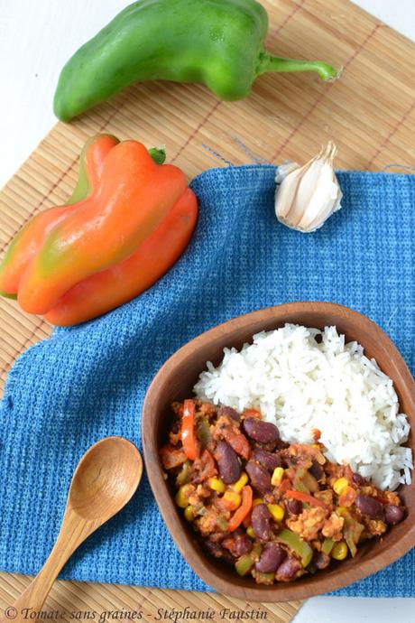 Chili con tempeh Chili con tempeh