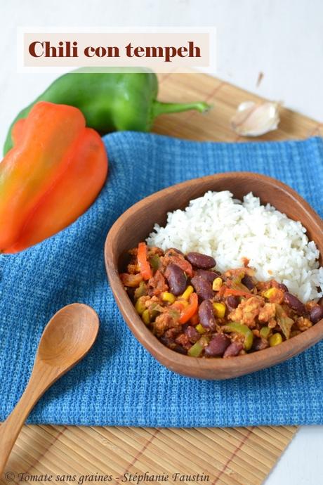 Chili con tempeh Chili con tempeh