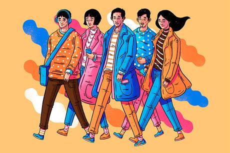 Colorful and playful illustrations by Lucas Wakamatsu