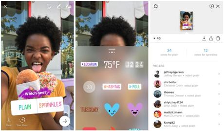instagram story sondage - Instagram : sondages interactifs dans les Stories et autres nouveautés