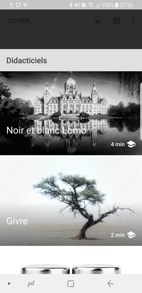 Du nouveau dans Snapseed ! Du nouveau dans Snapseed !