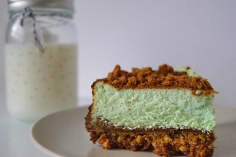 Recette : Cheesecake pistache spéculoos Recette : Cheesecake pistache spéculoos
