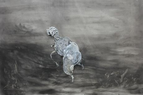 © Lionel Sabatté. lionel sabatte, art contemporain, exposition, Drawing Now, sculpture, artiste peintre, dessin, installation
