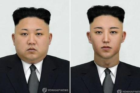 Kim Jong-Un devient mince grâce à Photoshop et fait encore plus peur