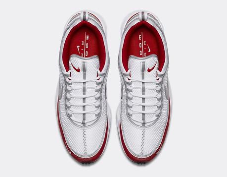 Nike Air Zoom Spiridon ’16 White/University red Nike Air Zoom Spiridon ’16 White/University red