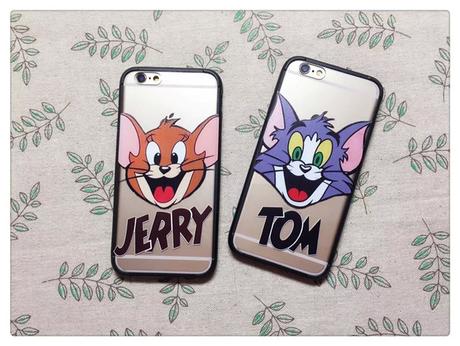 Phone case for iPhone 6/6s case of Tom and Jerry cute cartoon patterns by PC material case for for iPhone 6 6s cover