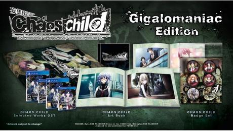 CHAOS ;CHILD – the Gigalomaniac Edition edition collector ps4 ps vita